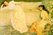 James Abbott McNeil Whistler Symphony in White 3 oil painting picture wholesale